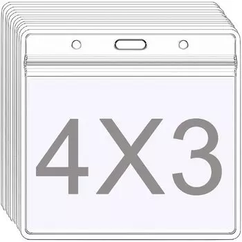 Держатель удостоверения личности AMUU, 12 шт., большой размер удостоверения личности, размер компании, удостоверение личности сотрудника NAF, держатель проездного на пригородный транспорт, увеличенная бирка с именем, висящий пропуск для сотрудников на мер