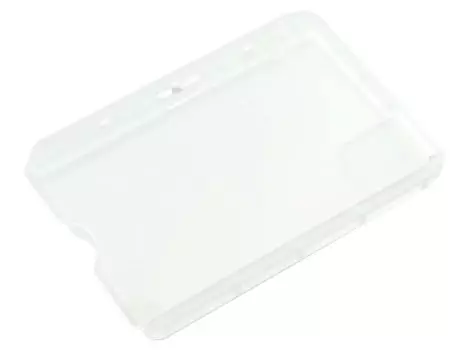 Держатель удостоверения личности, чехол для пропуска, вмещает 3 именных бирки, жесткий тип SX3H, держатель проездного на работу, двухсторонний, поставляется с отверстием для пальца для удобной карты