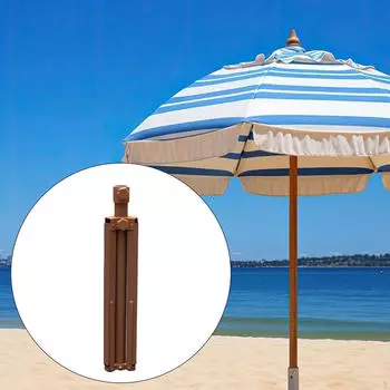 Держатель уличного зонта для вашего сада коричневый