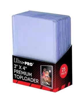 Держатель Ultra Pro Top Loader Premium BOX (Все ясно) (25 штук)