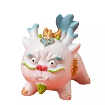 Держатель в стиле зодиака, яркий цвет, мультяшный дизайн дракона, украшение ручной работы из смолы, кронштейн для телефона красный