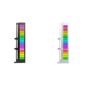 Держатель видеокарты 5 В 3-контактный ARGB Sync, регулируемый вертикальный кронштейн для графического процессора (черный) К