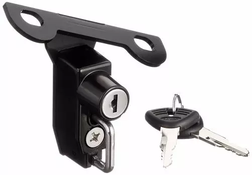Держатель замка для шлема Kijima Bike Parts, стальной, противоугонный, CB1000R( 18-) 303-1594 чёрный