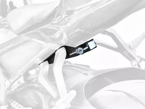 Держатель замка для шлема Kijima Bike Parts, стальной, черный, противоугонный, CBR1000RR-R/SP( 20-) 303-1603