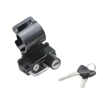 Держатель замка для шлема мотоцикла Kijima 32, тип зажима рамы, сталь, черная отделка, REBEL1100/DCT HONDA 303-1608