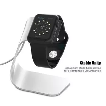 Держатель зарядного устройства для умных часов Raxfly, кронштейн для Apple Watch, металлическая алюминиевая подставка для зарядки, подставка для зарядного устройства i Watch, док-станция