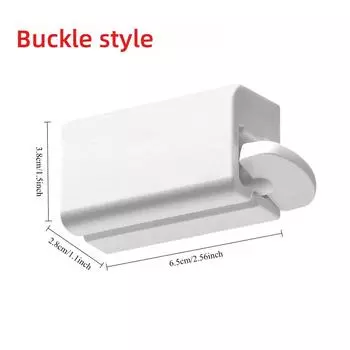 Держатель зубной щетки, аксессуары для ванной комнаты, настенный держатель для зубной пасты, держатель для зубной пасты Lazy Squeeze, подставка для зубной пасты в ванной