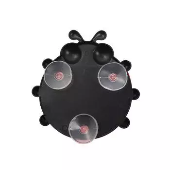 Держатель зубной щетки и зубной пасты «Божья коровка» — забавный мультяшный дизайн с присоской для хранения необходимых в ванной принадлежностей. opp bag синий