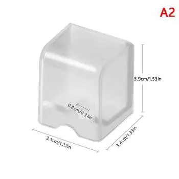 Держатель зубной щетки настенный с пылезащитной крышкой, место для электрической зубной щетки