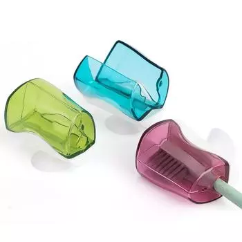 Держатель зубной щетки с присоской, защитный чехол, пылезащитные чехлы для головок зубных щеток, колпачки для ванной комнаты, путешествий, отеля, органайзер для зубных щеток