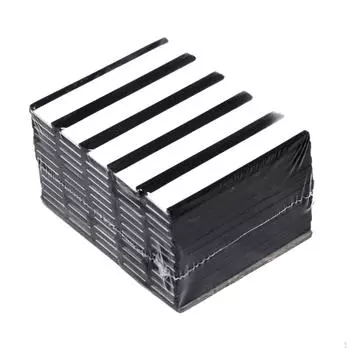 Держатели этикеток канала C Вставки для карточек Съемные прозрачные протекторы для картотечных шкафов Этикетки для полок 5.08x1.27cm 60Pcs