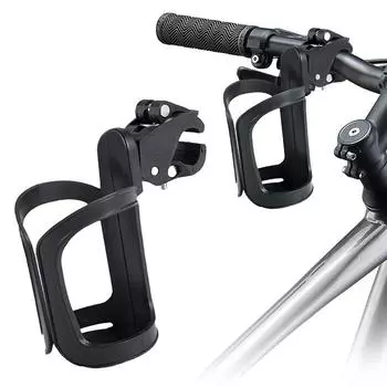 Держатели для бутылок для велосипеда Держатель для бутылки с водой для горного велосипеда Детская велосипедная тележка Подставка для бутылки Детская коляска Подстаканник Стойка Аксессуары для велосипеда чёрный