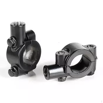 Держатели для крепления зеркала заднего вида на мотоцикле, зажимы 7/8 , адаптеры из алюминиевого сплава с резьбой 8 мм для велосипеда UTV