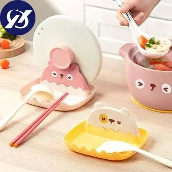 Держатели для кухонных ложек, стойка для крышки кастрюли, инструмент для приготовления пищи, стеллаж для хранения посуды, держатель для ложек, палочек для еды, лопаточка, сливная полка розовый