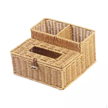 Держатели для салфеток из тканого материала, коробка для хранения, декоративный держатель ручной работы