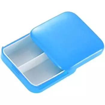 Держатели для таблеток, 2 мини-держателя для таблеток, пластиковые держатели для таблеток, портативные держатели для таблеток для путешествий, для хранения витаминов и лекарств и т. д. 7x6x2cm