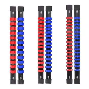 Держатели головок привода 1/4 3/8 1/2, 6 шт., черные фитинги