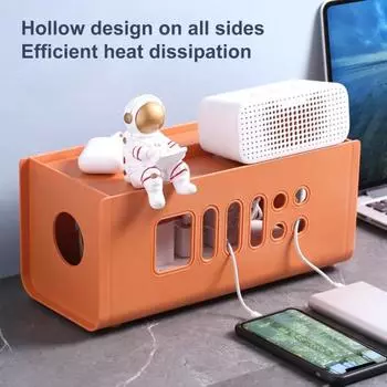 Держатели кабелей Большая емкость Тепловыделение Пластиковый большой кабельный органайзер Коробка управления для дома