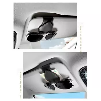 Держатели очков для солнцезащитного козырька автомобиля, крепление для солнцезащитных очков, магнитный кожаный держатель для очков для автомобиля, грузовика вино красного