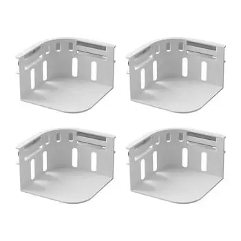 Держатели простыней, 4 шт. в упаковке, очень жесткая посадка на матрасе, не скользит и не мнется, регулируемый эластичный ремень, очень прочное сцепление, подходит для всех размеров кроватей One Size