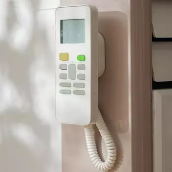 Держатели пульта дистанционного управления с пружинными тросами Органайзер Экономия места Портативный Выдвижной Выдвижной белый