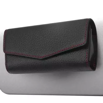 Держатели солнцезащитных очков для солнцезащитного козырька автомобиля, вешалка для очков, аксессуары для салона автомобиля, солнцезащитные очки и держатель для очков из искусственной кожи, козырек белый