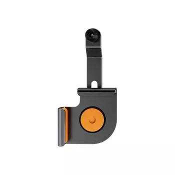 Держатели телефонов для экрана автомобиля, вращение на 360 градусов, с противоскользящим силиконовым ковриком, универсальный, 17 мм чёрный