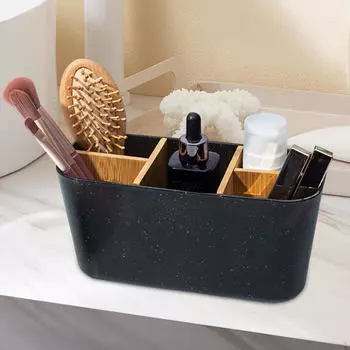 Держатели зубных щеток для ванных комнат, держатель для электроприборов и зубной пасты с бамбуковым разделителем