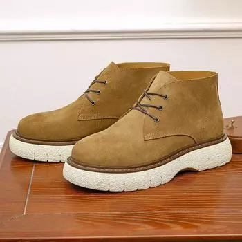 Desai Низкие британские ретро-ботинки Martin, удобные простые ботинки для пустыни, мужская обувь 39 коричневый