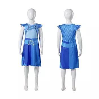 Descendants 4 The Rise Of Red Character Children Performance Dress Suit Cosplay 100cm Children