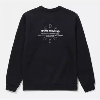 Descent Backgraphic Heavy Sweat Sweatshirt B1 Sq123uht21 Blk Mgry Sky 1.SQ123UHT21 BLK 85