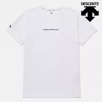 DescenT Sui Team FuncTional ShorT Sleeve T shirT sp223iTs51whT0 ShorT Sleeve Tee 100/size