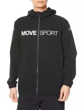 DESCENTE AIRY TRANSFER Light Lip Full Zip Hoodie BK M чёрный
