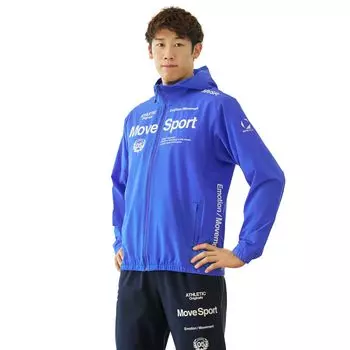 Descente AIRY TRANSFER TAIKYU Authentic Logo Full Zip Hoodie Stretch Water Repellent Fade Resistance Training Running [Move Sports] Jersey/Cross Men s