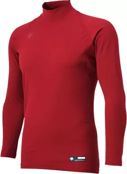 DESCENTE Baseball High Long Red STD-770B Men s Undershirt, Neck, Sleeve,
