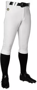 DESCENTE Baseball Uniform Pants Short Fit Pants S White DB-1014PB Men s