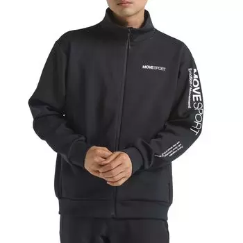 Descente Golf Amazon Exclusive Stand Jacket Впитывающая пот эластичная ветрозащитная легкая в движении теплая ST4FSWZ1MB [Move Sports] чёрный