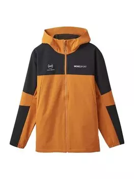 DESCENTE HEATNAVI Soft Shell Back Logo Full Zip Hoodie ORBK M