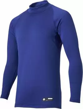 DESCENTE High Neck Long Sleeve Undershirt ROY Royal Blue XO STD-658