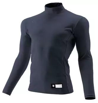DESCENTE Junior Baseball High Long Relaxed Dark 150cm Undershirt, Neck, Sleeve, Fit, Navy, (JSTD750)