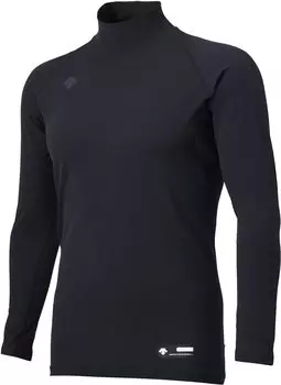 DESCENTE Юношеская бейсбольная высокая длинная темно-синяя мужская футболка с коротким рукавом, шея, рукав, JSTD-770B,