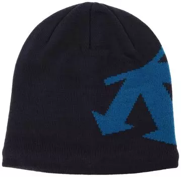 Descente Knit Heat Simple DWBWJC63 NNY Cap, Navi, Warm, Sweat-Wicking, Quick-Drying, Antibacterial, Odor-Resistant, Design, Men s,