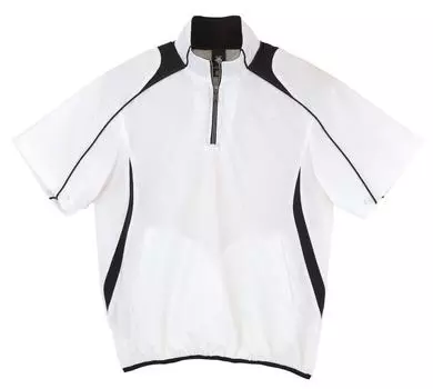 Descente короткий рукав свитер пальто белый L STD-465 белый