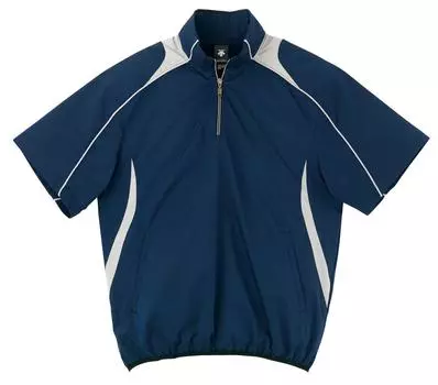 Descente короткий рукав свитер пальто темно-синий L STD-465 тёмно-синий