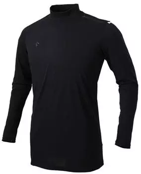 DESCENTE Long Sleeve Relaxed Fit Size Shirt, S, Black, STD-648 чёрный