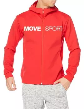 DESCENTE Training Hooded Jacket RD M S.F.TECH красный