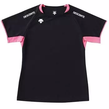 DESCENTE Волейбол Тренировки Тренировки Пот Впитывающий Быстросохнущий Клубные Мероприятия Команды Вторичная Футболка BPK S Женская (DVB-5223WB)
