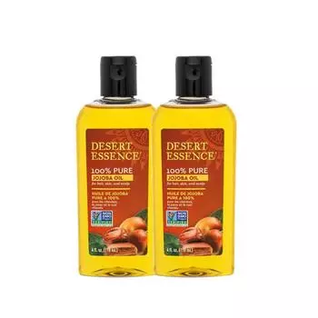 Desert Essence 100 Pure Jojoba Oil, 118 мл, 2 шт.