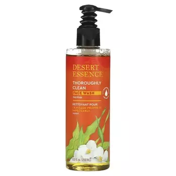 Desert Essence, Throw Clean, очищающее средство для лица, морские водоросли, 8,5 жидких унций (250 мл)