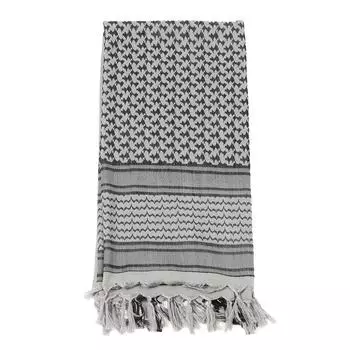 Desert Scarf Wrap Thickened Cotton Soft Comfortable Simple Versatile Warm Scarf for Cold Days Gray 110x110cm/43.3x43.3in серый